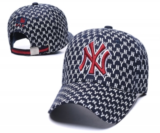 MLB New York Yankees Curved Brim Snapback Cap 61023