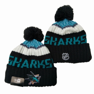 NHL San Jose Sharks Knit Beanie Cap 61027
