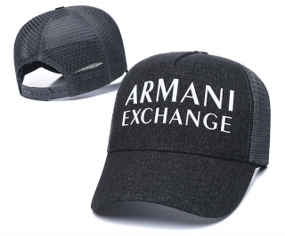 Armani Curved Brim Mesh Snapback Cap 62166