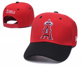MLB Los Angeles Angels of Anaheim Curved Brim Snapback Hats 62537