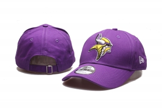NFL Minnesota Vikings Curved Brim Snapback Hats 62694
