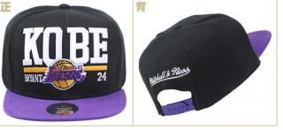 NBA Los Angeles Lakers Kobe Bryant 24 Mitchell & Ness Snapback Hats 62751
