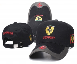 Ferrari Curved Snapback Hats 62822