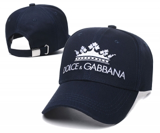 D&G Curved Brim Snapback Hats 63278