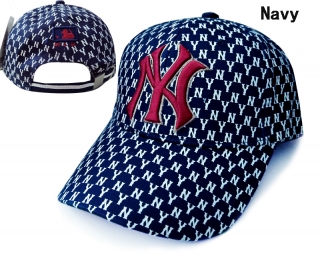 MLB New York Yankees Curved Brim Snapback Hats 63747
