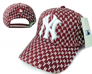 MLB New York Yankees Curved Brim Snapback Hats 63750