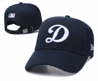 MLB Los Angeles Dodgers Curved Brim Snapback Hats 64262