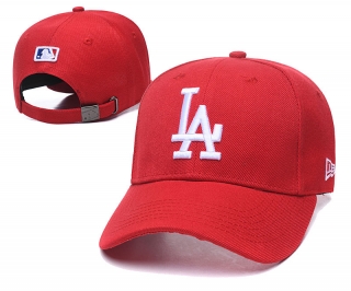 MLB Los Angeles Dodgers Curved Brim Snapback Hats 64269