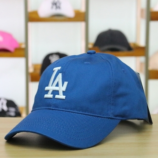 MLB Los Angeles Dodgers Curved Brim Snapback Hats 64313