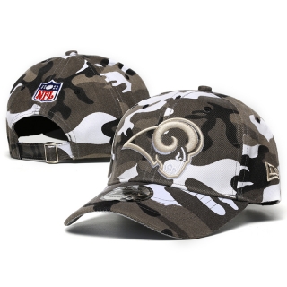 NFL Los Angeles Rams Curved Brim Snapback Hats 64659