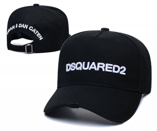 Dsquared2 Curved Brim Snapback Hats 71294