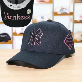MLB New York Yankees Curved Brim Snapback Hats 71373