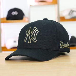 MLB New York Yankees Curved Brim Snapback Hats 71379