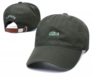 Lacoste Curved Brim Snapback Hats 71559