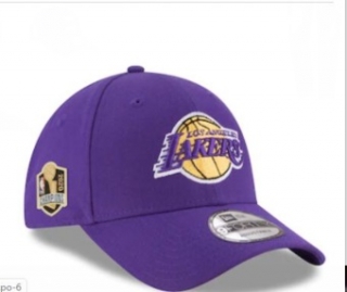 NBA Los Angeles Lakers 2020 Curved Brim Finals Snapback Hats 71879