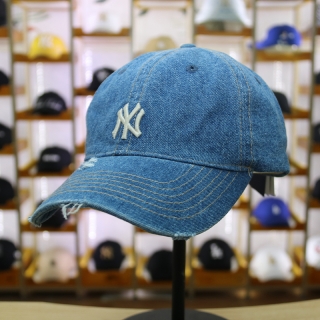 MLB New York Yankees Curved Brim Wash Snapback Hats 72217