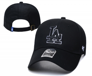 MLB Los Angeles Dodgers 47Brand Curved Brim Snapback Hats72359