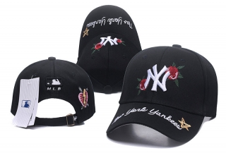 MLB New York Yankees Curved Brim Snapback Hats72365