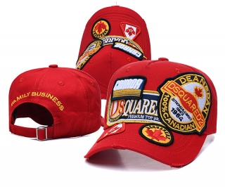Dsquared2 Curved Brim Snapback Hats 72628