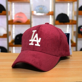 MLB Los Angeles Dodgers Corduroy Fabric Snapback Hats 73133