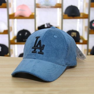 MLB Los Angeles Dodgers Corduroy Fabric Snapback Hats 73134