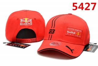Red Bull PUMA Curved Brim Snapback Hats 73392