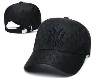 MLB New York Yankees Curved Brim Snapback Hats 73395