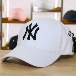 MLB New York Yankees Hard Top Calf Curved Brim Snapback Hats 73851