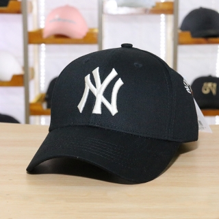 MLB New York Yankees Hard Top Calf Curved Brim Snapback Hats 73852