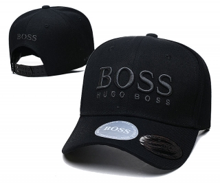Boss Curved Brim Snapback Hats 73992
