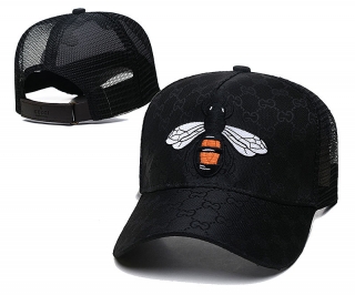 Gucci Curved Brim Mesh Snapback Hats 74317