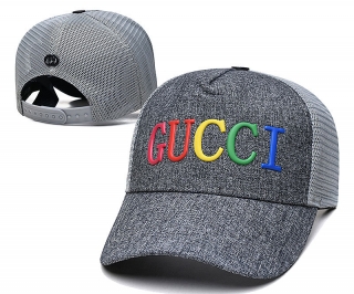 Gucci Curved Brim Mesh Snapback Hats 92089