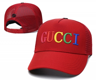 Gucci Curved Brim Mesh Snapback Hats 92090