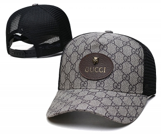 Gucci Curved Brim High Quality Mesh Snapback Hats 92162