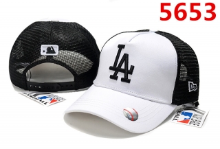 MLB Los Angeles Dodgers Curved Brim Mesh Snapback Hats 92209