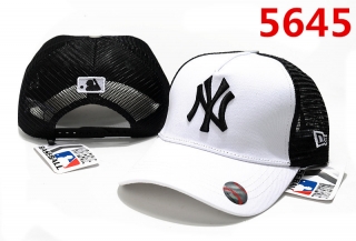 MLB New York Yankees Curved Brim Mesh Snapback Hats 92216