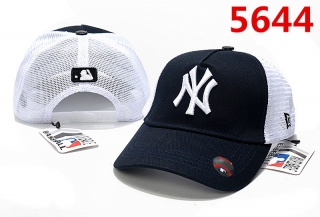 MLB New York Yankees Curved Brim Mesh Snapback Hats 92215