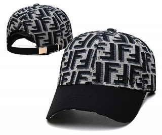 Fendi Curved Brim Snapback Hats 92230