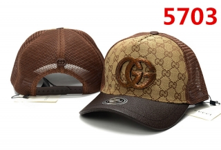Gucci Pure Cotton High Quality Curved Brim Mesh Snapback Hats 92775