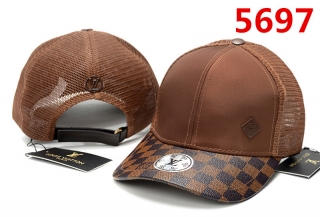 LV High Quality Curved Brim Mesh Snapback Hats 92778