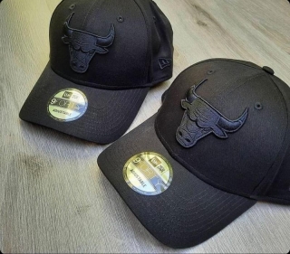 NBA Chicago Bulls Curved Brim 9FORTY Snapback Hats 92944