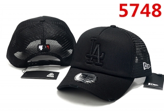 MLB Los Angeles Dodgers High Quality Curved Brim Mesh Snapback Hats 92991