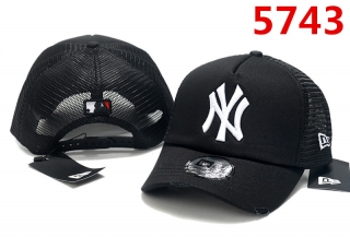 MLB New York Yankees High Quality Curved Brim Mesh Snapback Hats 92995