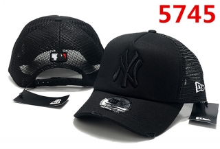 MLB New York Yankees High Quality Curved Brim Mesh Snapback Hats 92997