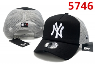 MLB New York Yankees High Quality Curved Brim Mesh Snapback Hats 92998