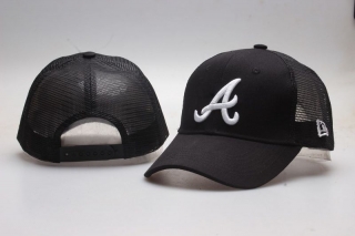 MLB Atlanta Braves Curved Brim Mesh Snapback Hats 93190