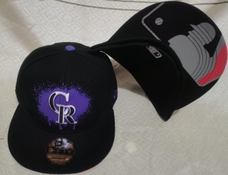 MLB Colorado Rockies Snapback Hats 93295