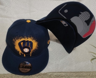 MLB Milwaukee Brewers Snapback Hats 93304