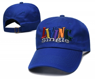 Living Single Curved Snapback Hats 93655