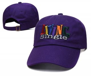 Living Single Curved Snapback Hats 93656